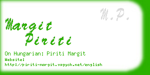 margit piriti business card